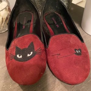 Material Girl Cat and Mouse Loafers